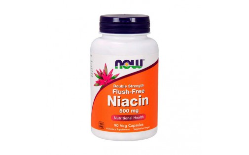 Flush-Free Niacin 500 mg Double Strength (90 veg caps)