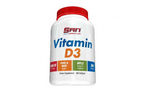 Vitamin D3 5000 IU (360 softgels)