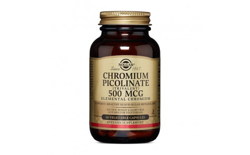 Chromium Picolinate 500 mcg (60 veg caps)