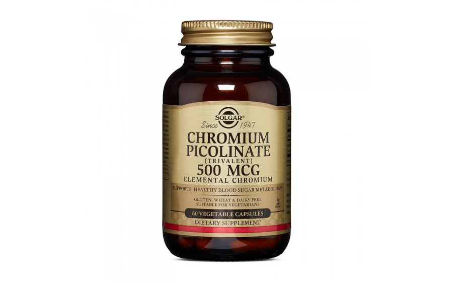 Chromium Picolinate 500 mcg (60 veg caps)