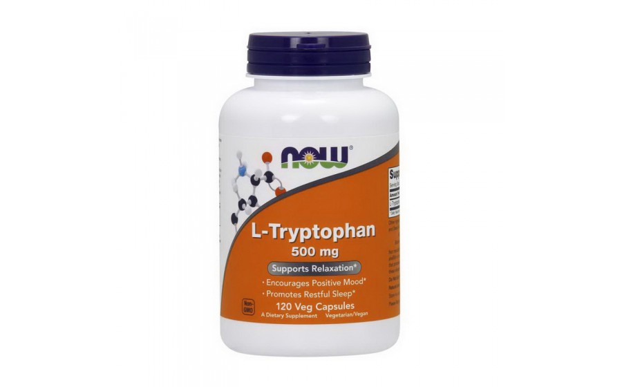 L-Tryptophan 500 mg (120 veg caps)