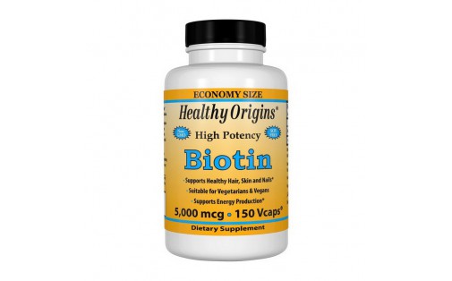 Biotin 5,000 mcg (150 vcaps)