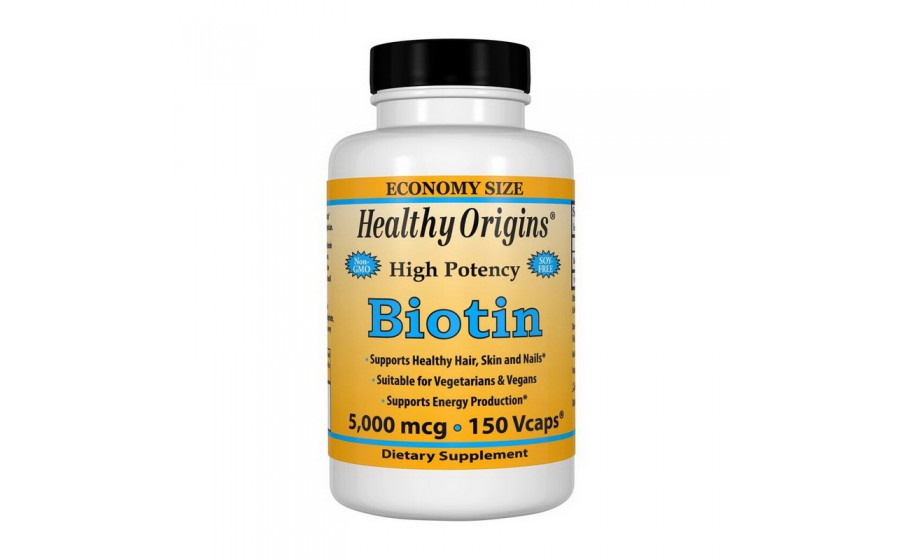 Biotin 5,000 mcg (150 vcaps)