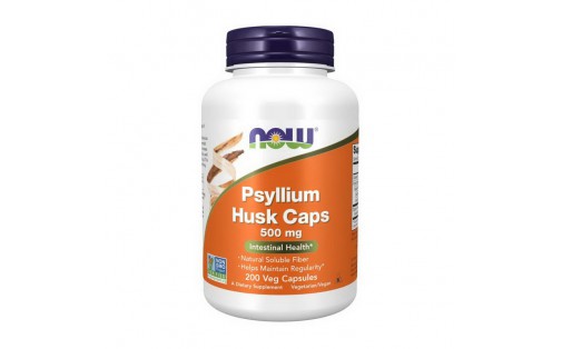 Psyllium Husk Caps 500 mg (200 veg caps)