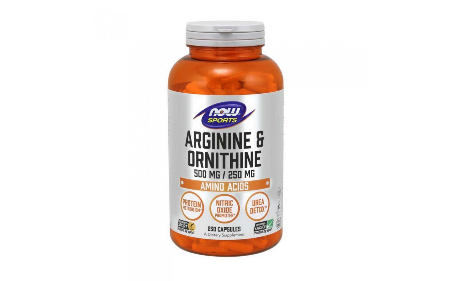 Arginine & Ornithine (250 caps)