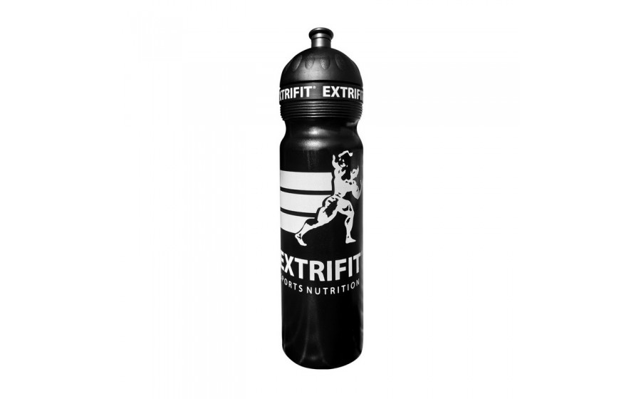 Bottle Extrifit short nozzle (1L, black)