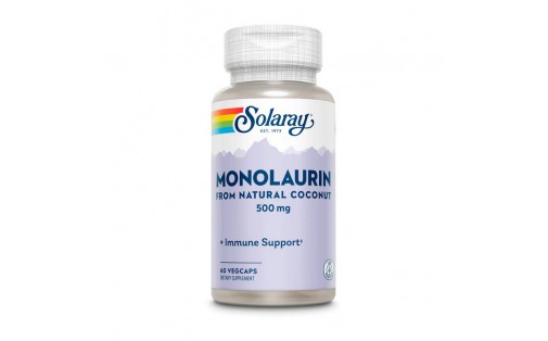 Monolaurin 500 mg (immune system support) (60 veg caps)