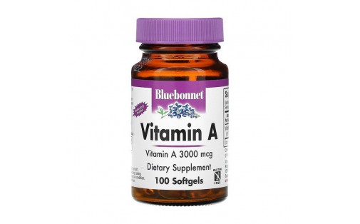 Vitamin A 3000 mcg (100 softgels)