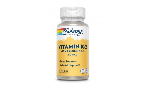 Vitamin K-2 50 mcg (menaquinone-7) (30 veg caps)