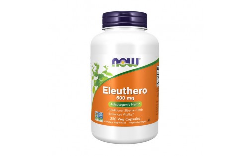 Eleuthero 500 mg (250 veg caps)