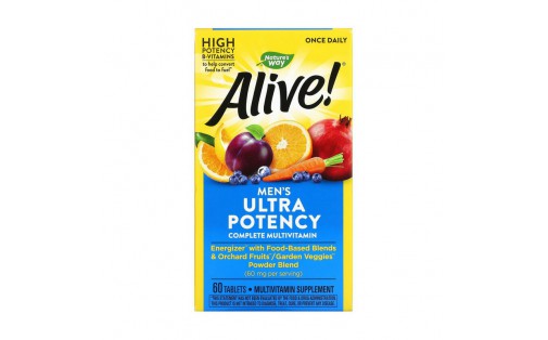 Alive! Men's Ultra Potency (60 tab)