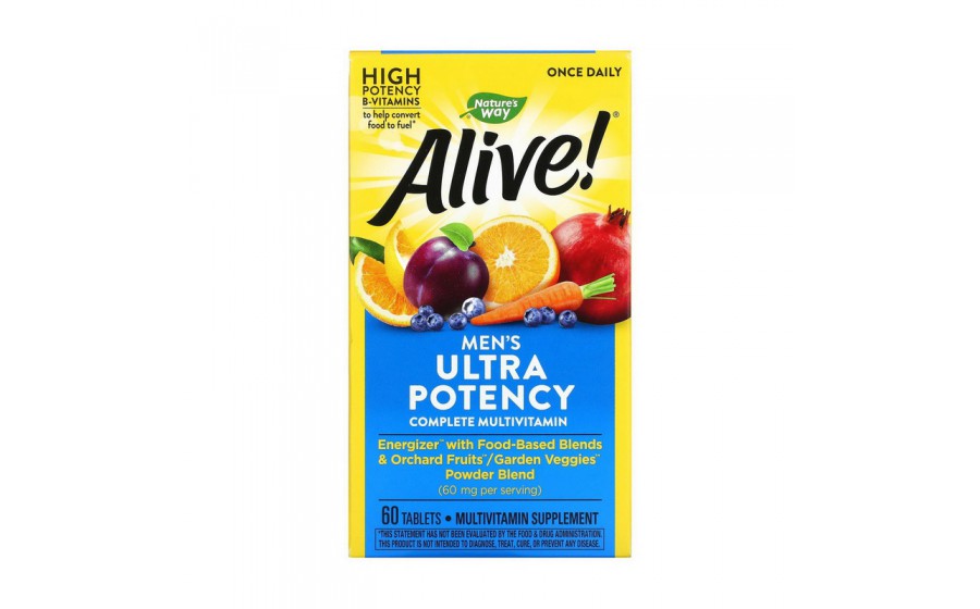 Alive! Men's Ultra Potency (60 tab)