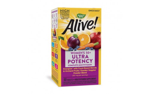 Alive! Women's 50+ Ultra Potency (60 tab)