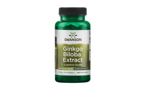 Ginkgo Biloba Extract 60 mg (120 caps)