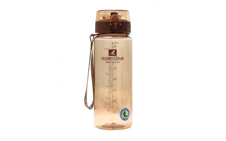 Casno More Love Waterbottle MX-5040 (850 ml, brown)