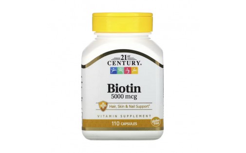 Biotin 5000 mcg (110 caps)