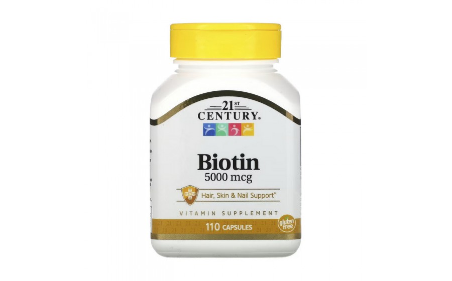 Biotin 5000 mcg (110 caps)