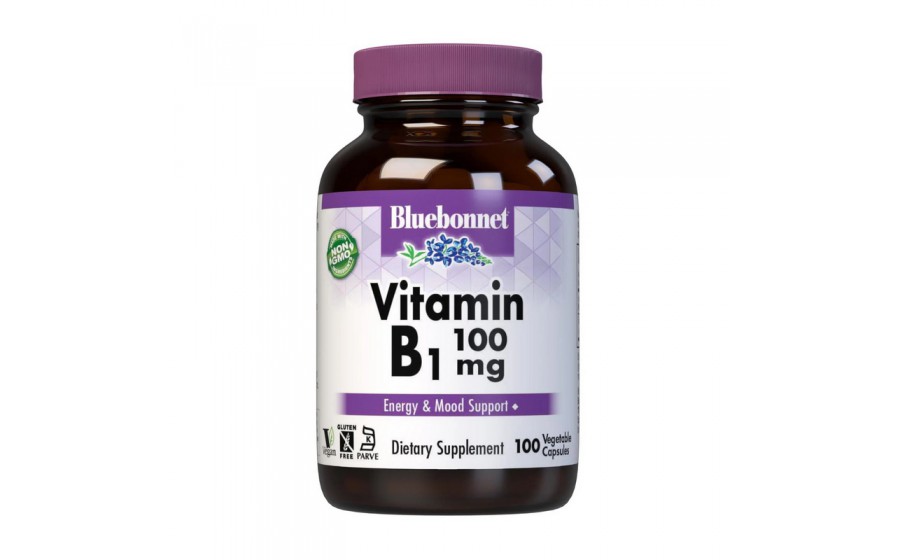 Vitamin B1 100 mg (100 veg caps)