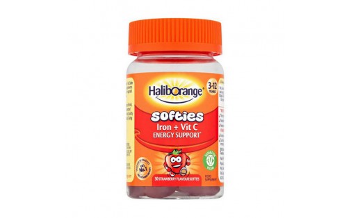 Softies Iron + Vit C (30 softies, strawberry)