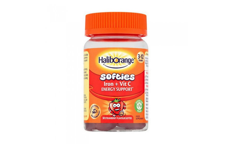 Softies Iron + Vit C (30 softies, strawberry)