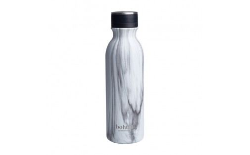 Bohtal Insulated Flask White Marble (600 ml)