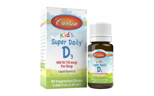 Kid's Super Daily D3 400 IU (10 mcg) (2,54 ml)