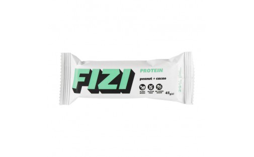 Fizi Protein Bar (45 g, peanut + cacao)