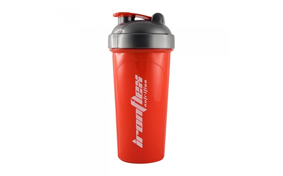 Shaker (700 ml, red/grey)