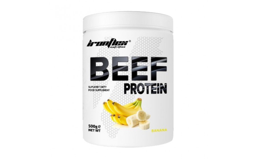 BEEF Protein (500 g, strawberry)