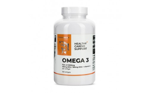 Omega 3 + Vitamin E (180 softgels)