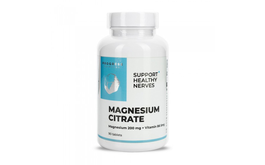 Magnesium Citrate + Vitamin B6 (90 tabs)