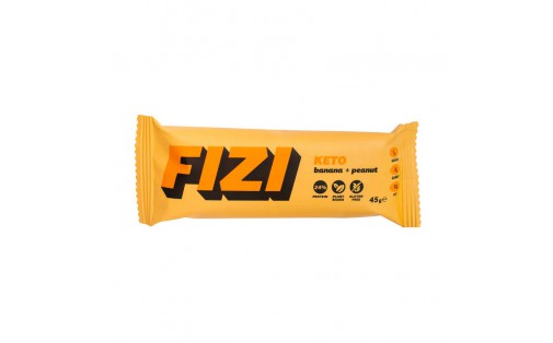 Fizi Keto Protein Bar (45 g, banana + peanut)