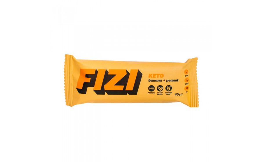 Fizi Keto Protein Bar (45 g, banana + peanut)