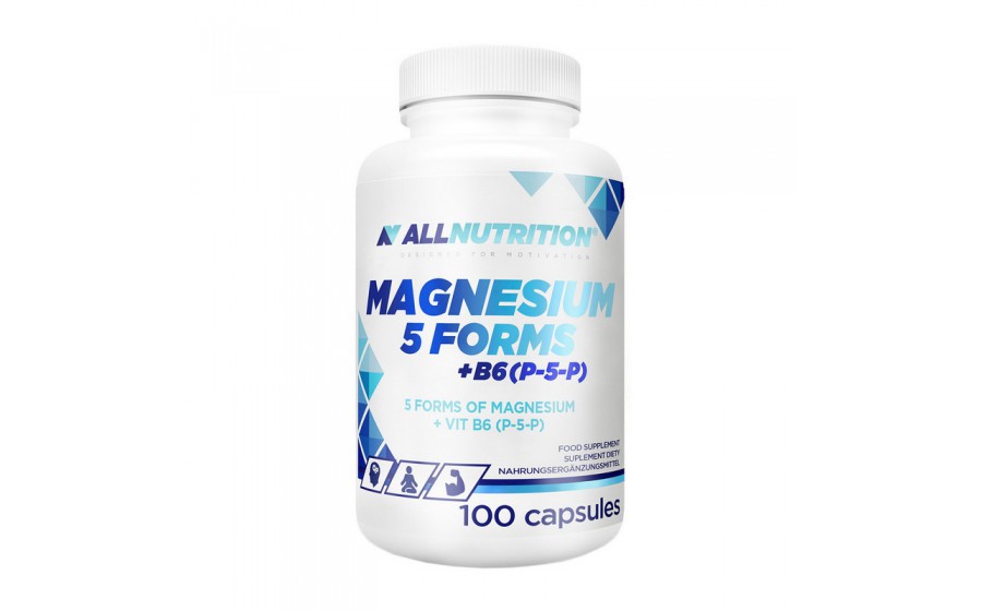 Magnesium 5 Forms + B6 (100 caps)