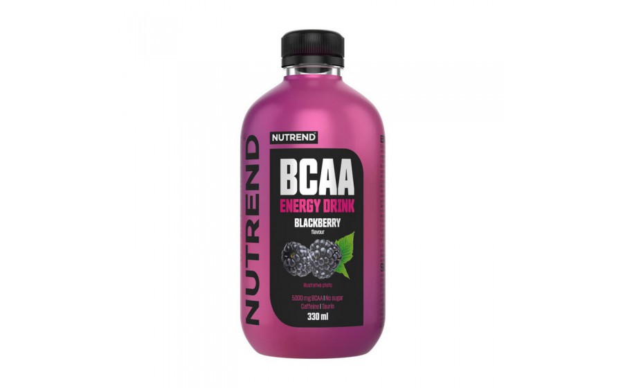 BCAA Energy Drink (330 ml, blackberry)