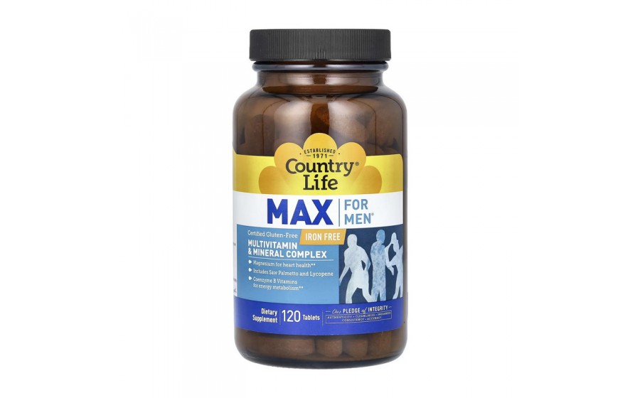 Max for Men Iron Free (120 tab)