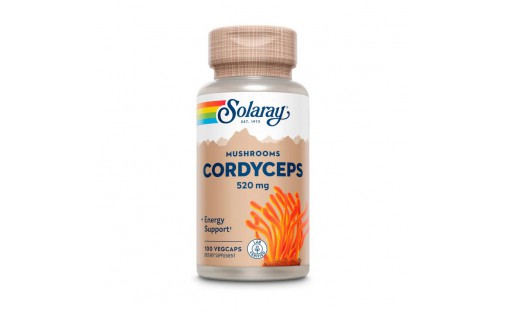 Cordyceps Mushroom 520 mg (100 veg caps)