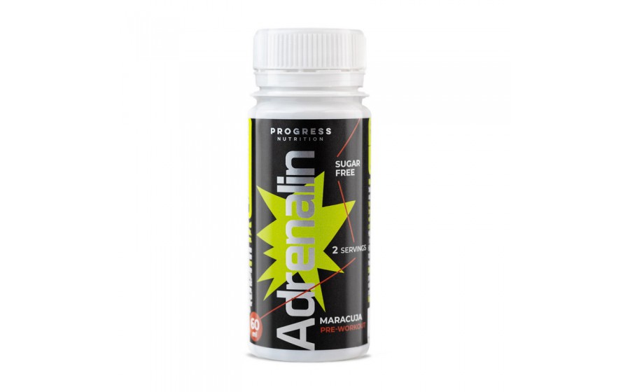 Adrenalin Pre-Workout Shot (60 ml, maracuja)