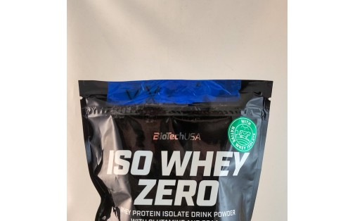 Iso Whey Zero (500 g chocolate) Порушено цілісність упаковки (500 g, chocolate)