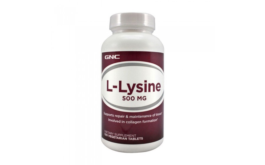 L-lysine 500 (100 veg tabs)