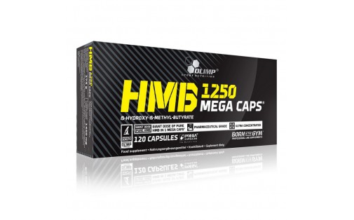 HMB mega caps 1250 (120 caps)