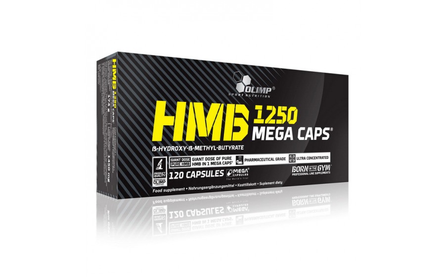 HMB mega caps 1250 (120 caps)