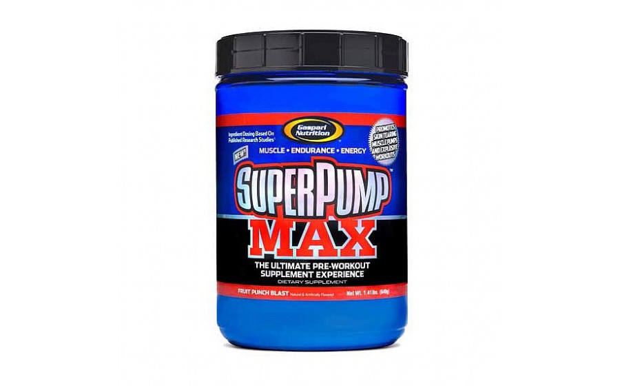 Super Pump MAX (640 g, blue raspberry ice)