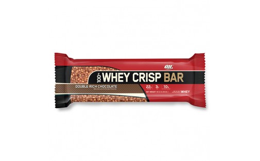 100% Whey Crisp Bar (65 g, double rich chocolate)