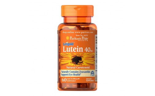 Lutein 40 mg contains Zeaxanthin (60 softgels)