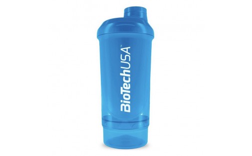 Shaker Wave + 2 in 1 (500 ml, Schocking Blue)