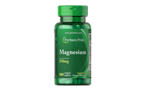 Magnesium 250 mg (100 caplets)