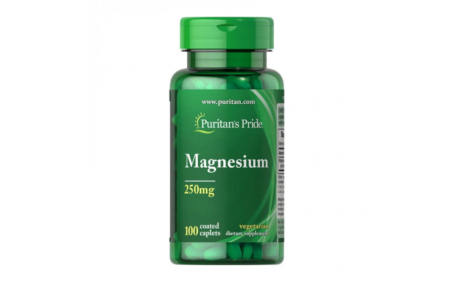 Magnesium 250 mg (100 caplets)