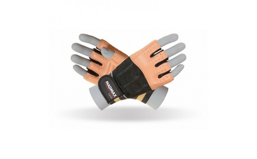 Clasic Workout Gloves Brown/Black MFG-248 (S size)