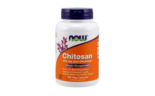 Chitosan 500 mg plus Chromium (120 veg caps)